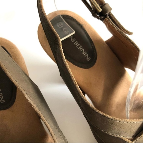 Giani Bernini Justyne Woven Block Heel Sandals - Picture 9 of 15